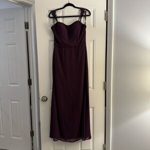 Morilee Bridesmaid Dress in Deep Plum